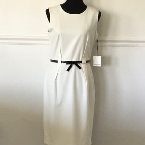 NWT White CK Dress